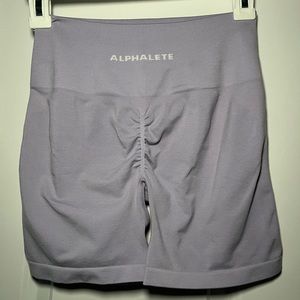 Alphalete Amplify Shorts Misty Lilac
